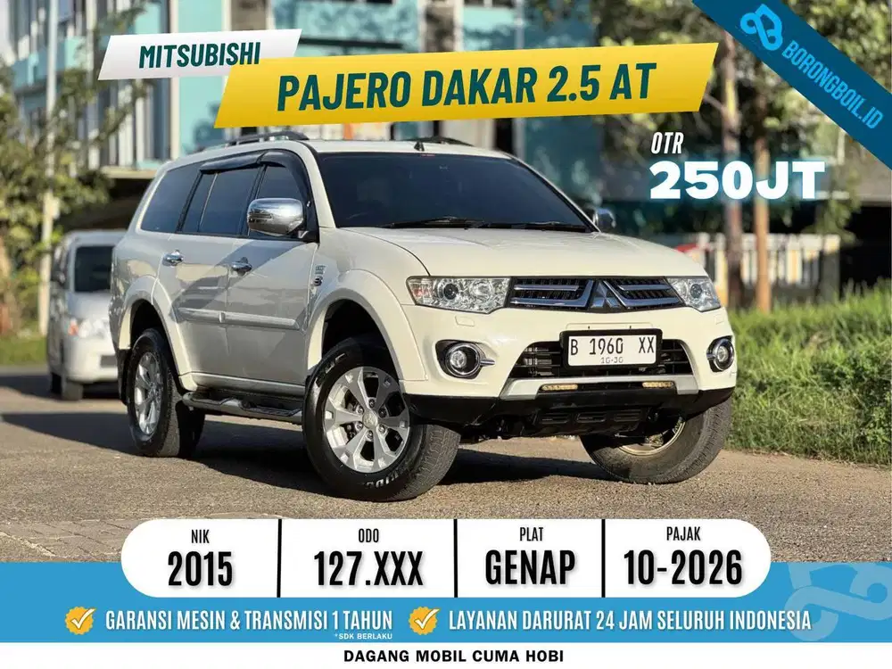 Pajero sport dakar 2.5 2015 AT