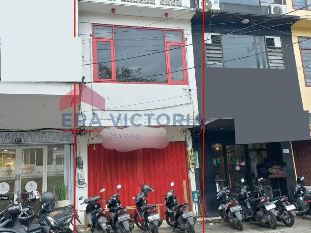 Ruko di Kawasan Bisnis Ramai Blimbing Cocok untuk Kantor