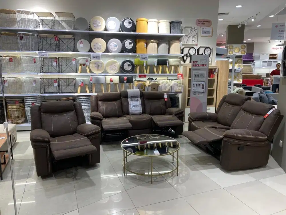 Promo Sofa Set Recliner