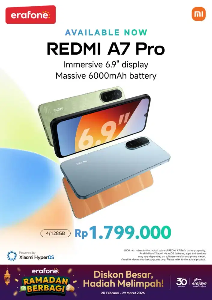 Redmi A7 pro 4/128 promo cicilan ringan