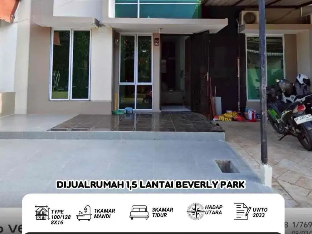 Dijual Rumah Beverly Park Batam Center