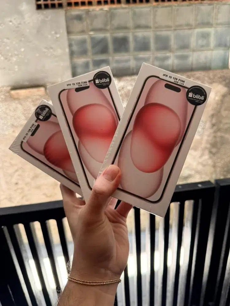 Iphone 15 128gb resmi indonesia ibox digimap gdn segel box baru new