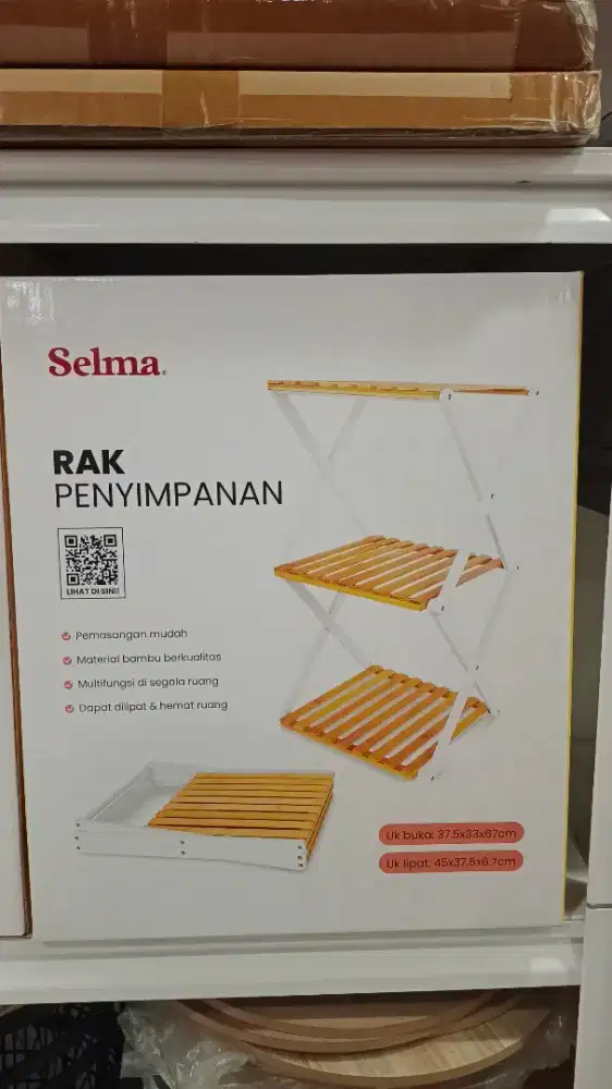 PROMO !! SELMA NAIRA SHELF RACK