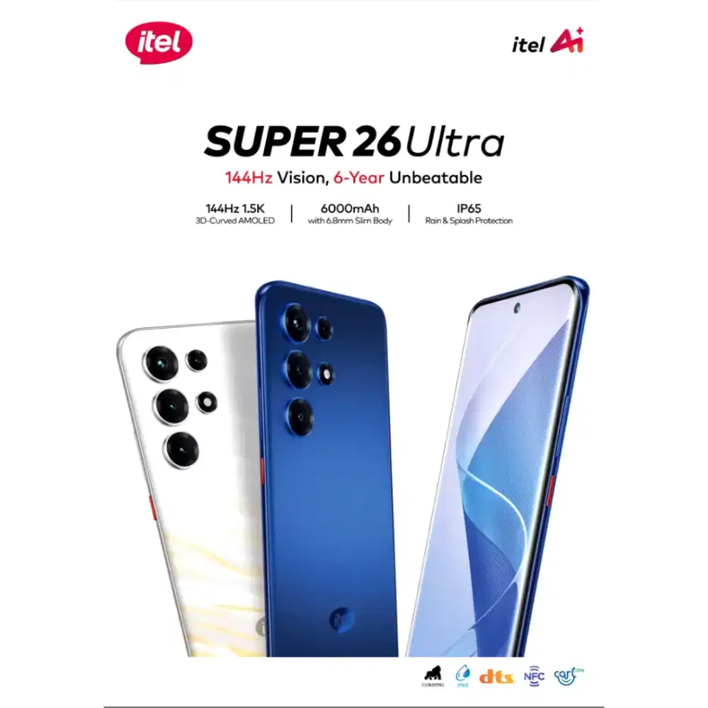 Itel S26 Ultra NFC AMOLED 8/128/256 GB