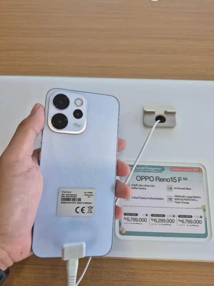 Oppo Reno 15F 5G 8/256 12/256 Resmi Segel