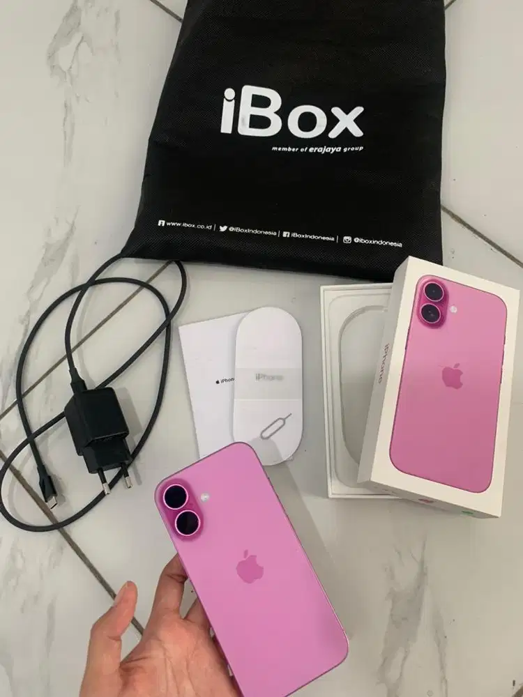 Iphone 16 pink 128GB ibox