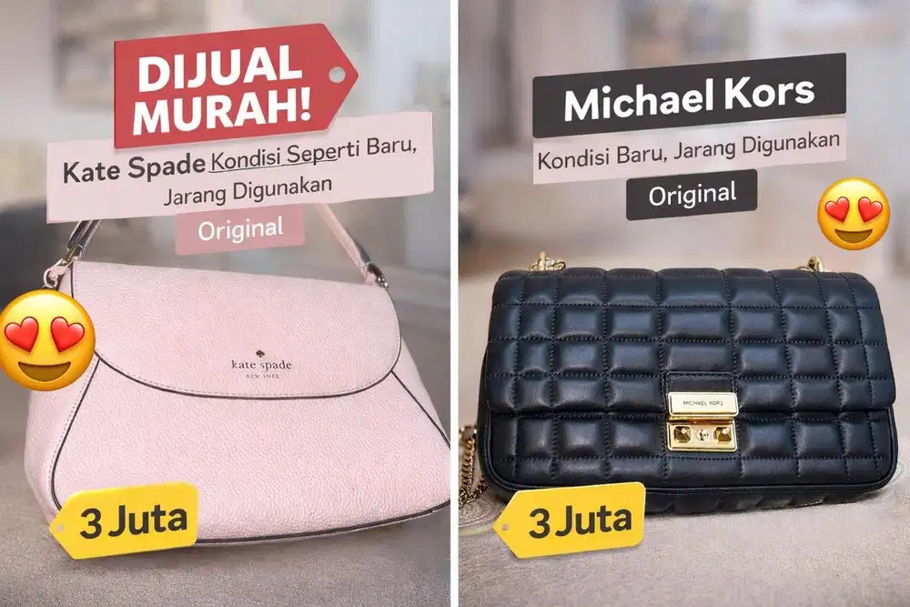 Tas MK & KS --Dijual cepat per item 3jt (BISA NEGO YA :)