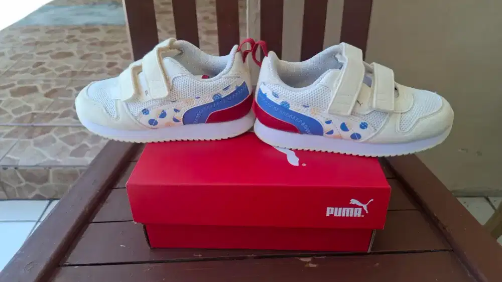 Sepatu anak ori Puma Infant R78 Summer Camp V Inf (Uk 8 / 16cm)