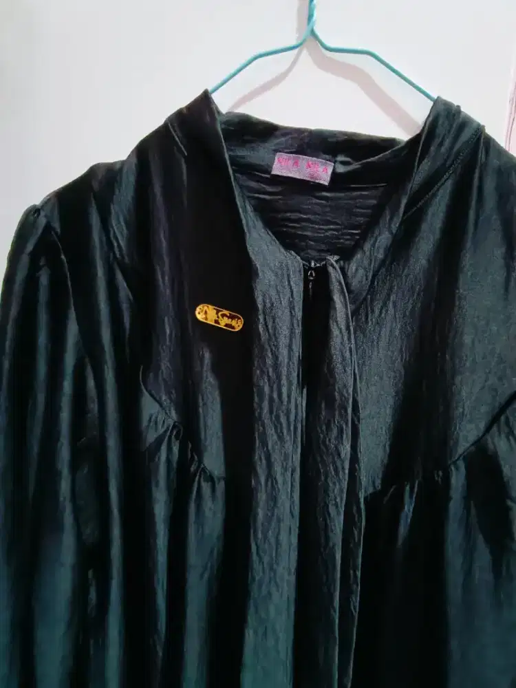 Gamis hitam second bagus