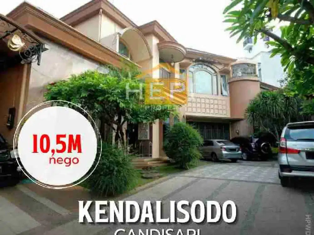 Di Jual Rumah cantik di Kendalisodo candisari semarang