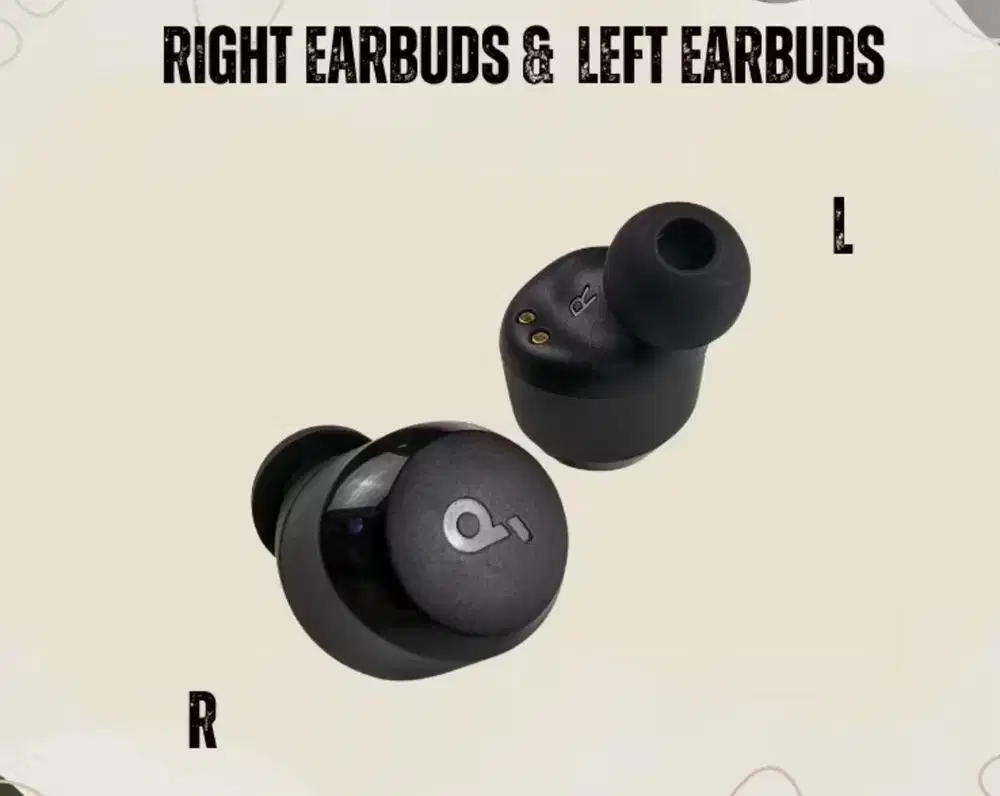 TWS Earbuds Soundcore A20i (Buds Kanan atau Buds Kiri aja) Warna Hitam