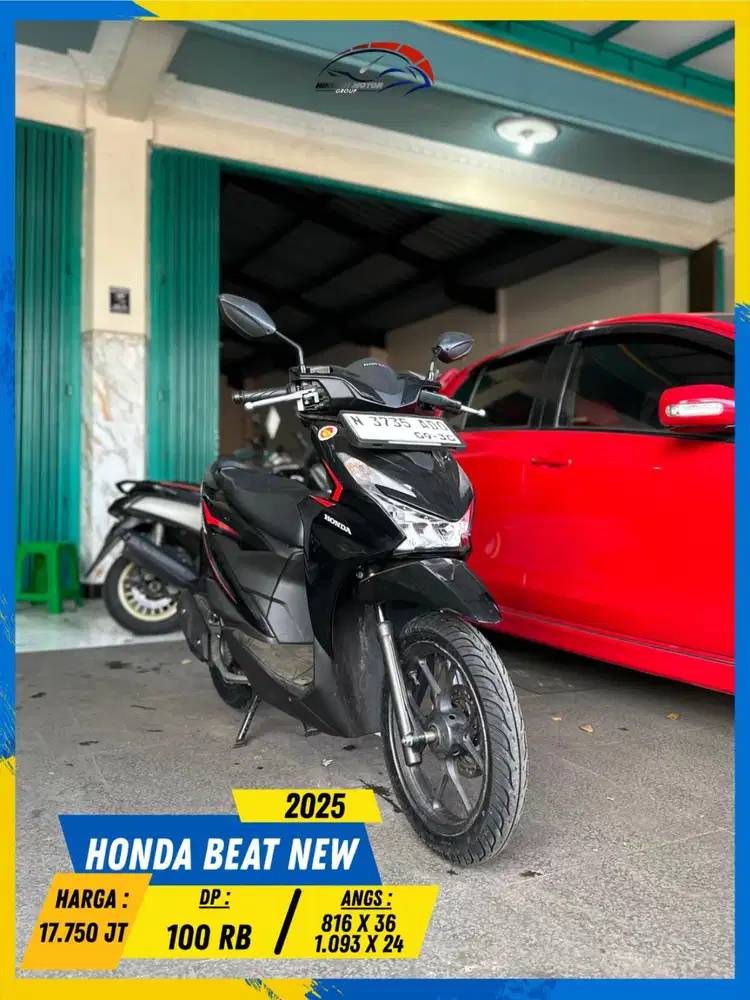 HONDA BEAT NEW 2024 SIAP ANGKUT BOSSKU HIKMAH MOTOR KEPUH MALANG