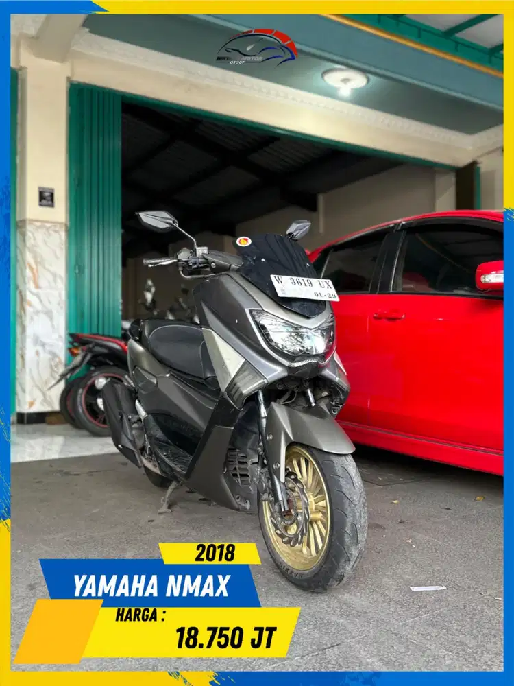YAMAHA NMAX 2018 PLAT W MANTAP MASZEHH HIKMAH MOTOR KEPUH MALANG