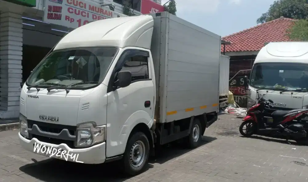 Isuzu Traga Box Alum Jumbo Fullors Bio Solar tgn1 mulus L300 Turbo