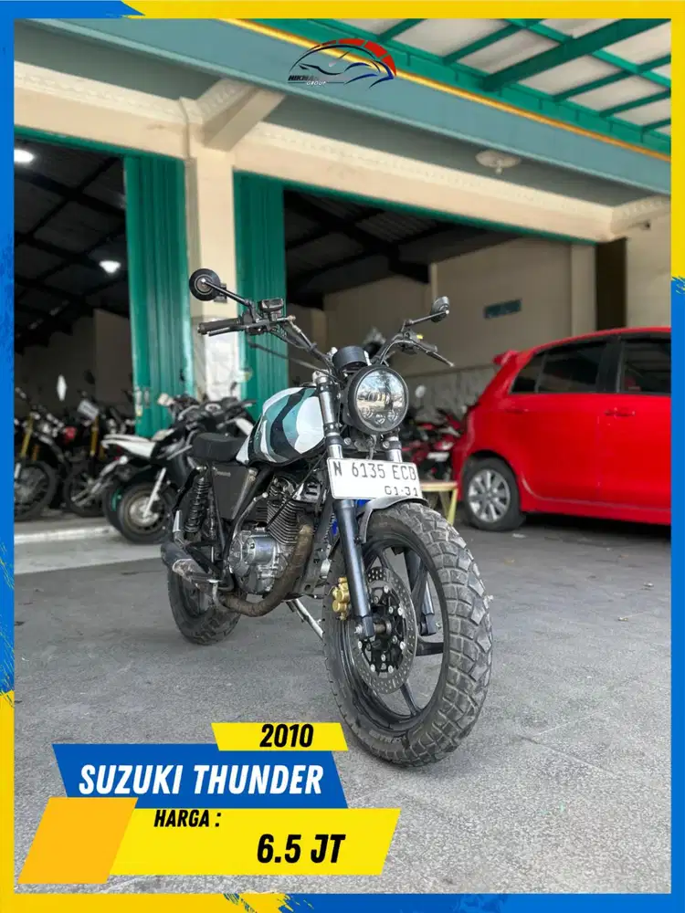 SUZUKI THUNDER 2010 MURAH MERIAH BOSSKU HIKMAH MOTOR KEPUH MALANG