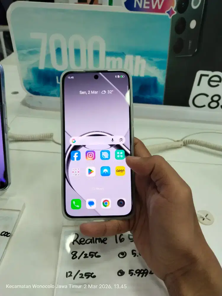 HP REALME 16 5G CICILAN RINGAN