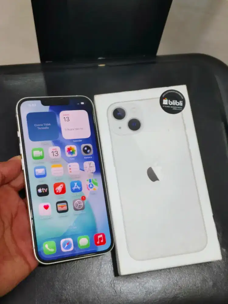 iphone 13 128gb ibix bh 93% garansi on