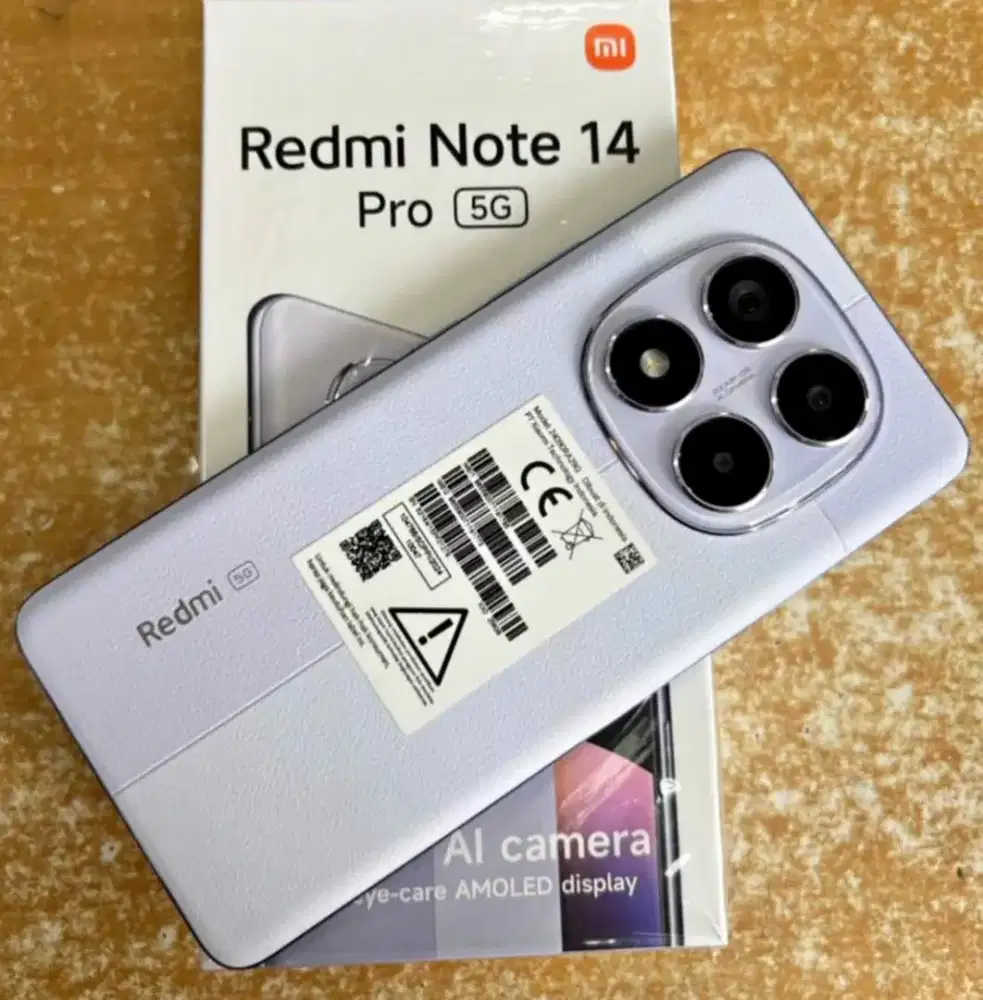 Xiaomi Note 14 PRO 5G RAM 8/256GB Lengkap Mulus