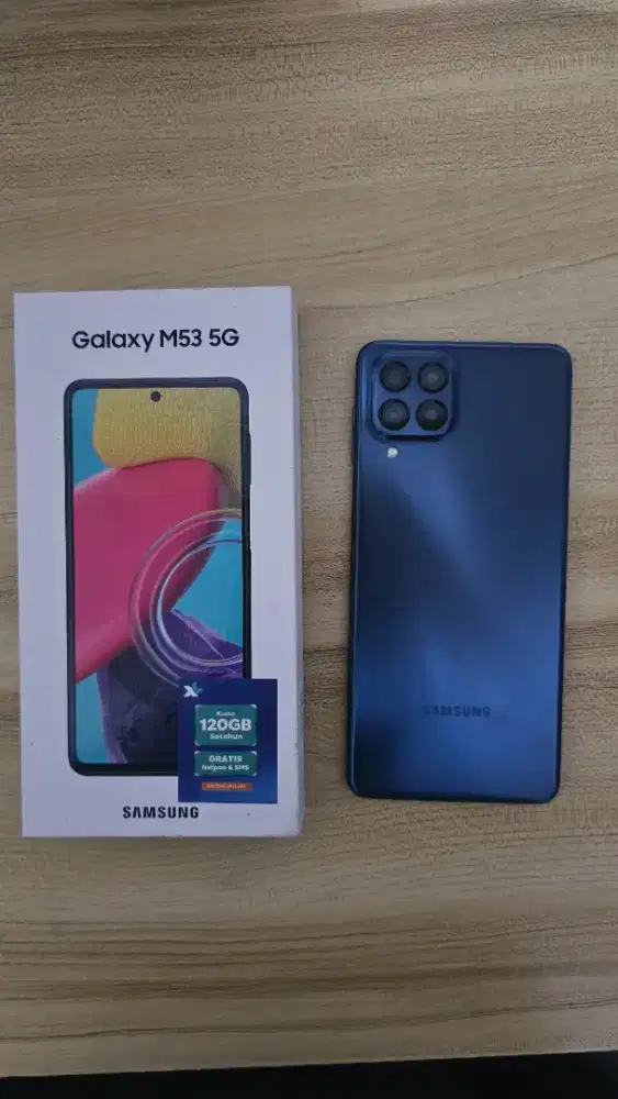 SAMSUNG M53 5G 8/256 MULUS