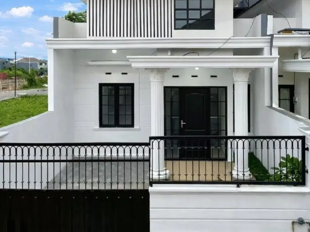 Rumah Medokan Sawah Timur New • Minimalis • Carport • Row 2 Mobil