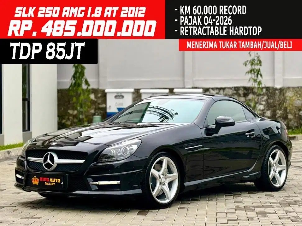 (PAJAK PANJANG) MERCEDES-BENZ SLK250 AMG 1.8 AT 2012