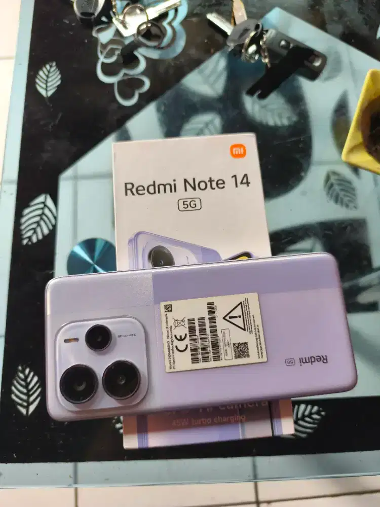 Xiaomi Note 14 5G RAM 8/256GB Lengkap Mulus