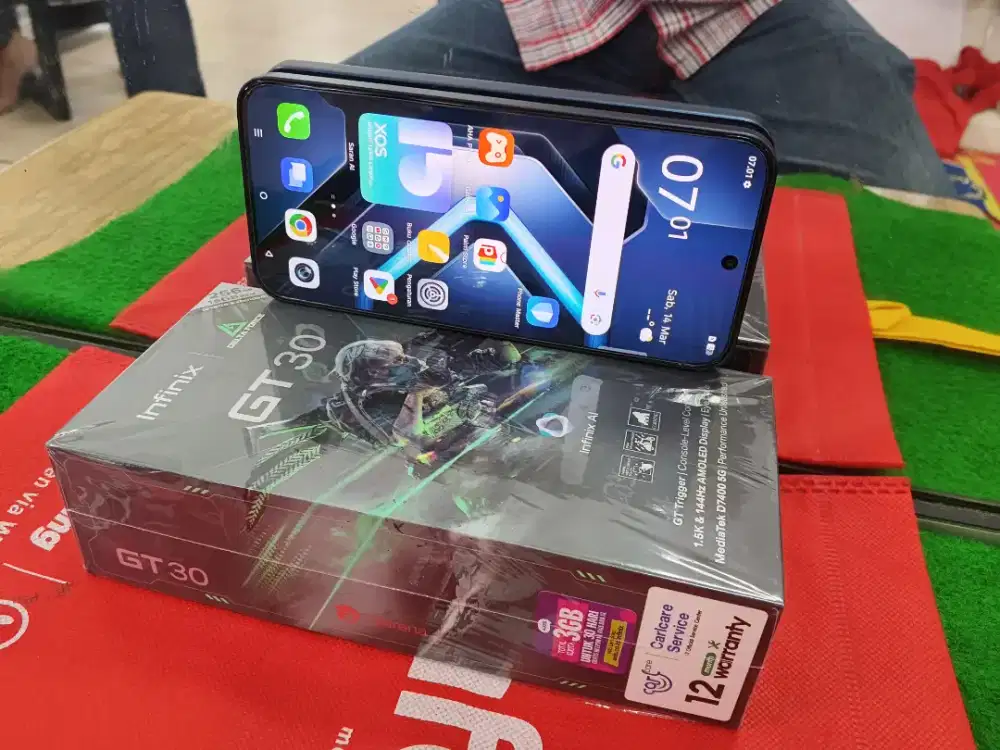 INFINIX GT 30 5G Ram 8/256 Gb 2bln pke mulus lengkap no minus