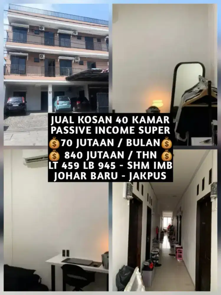 JUAL KOST KOSAN KOSTAN DEKAT RSCM UI SALEMBA JOHAR BARU JAKARTA PUSAT