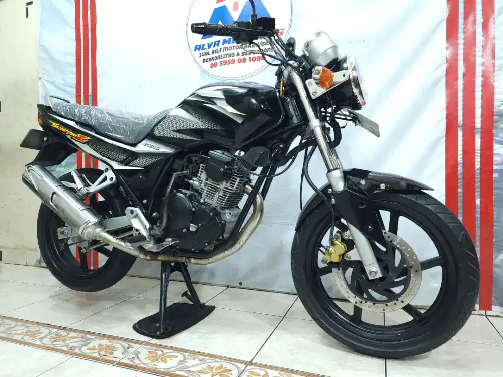 YAMAHA SCORPIO TH 2008 BARANG SIMPANAN GRESS CASH / TT / KREDIVO