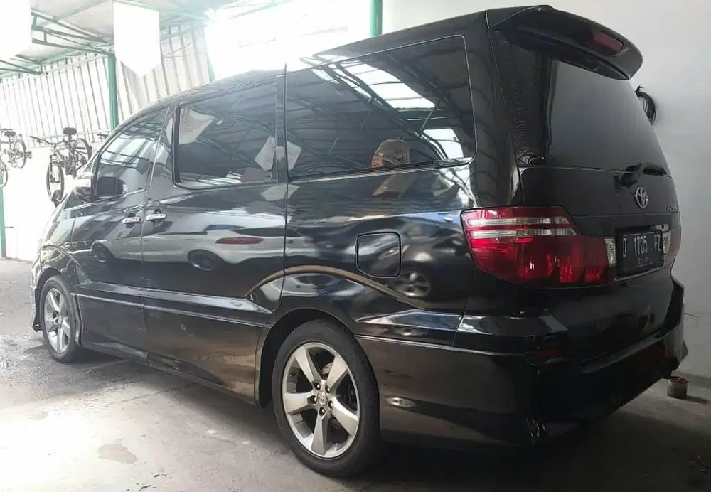 Toyota Alphard G 2.5 AT 2007 Solid Black Mulus