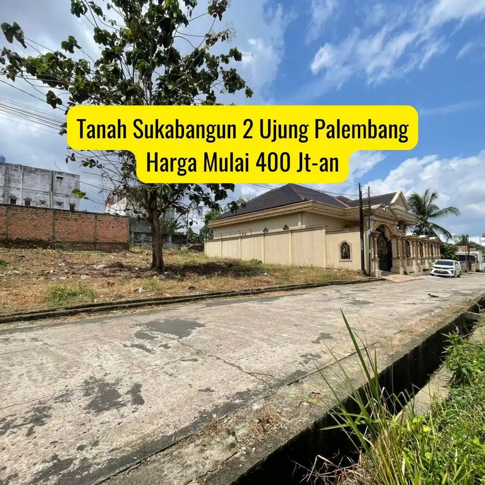 TANAH SUKABANGUN 2 UJUNG PALEMBANG