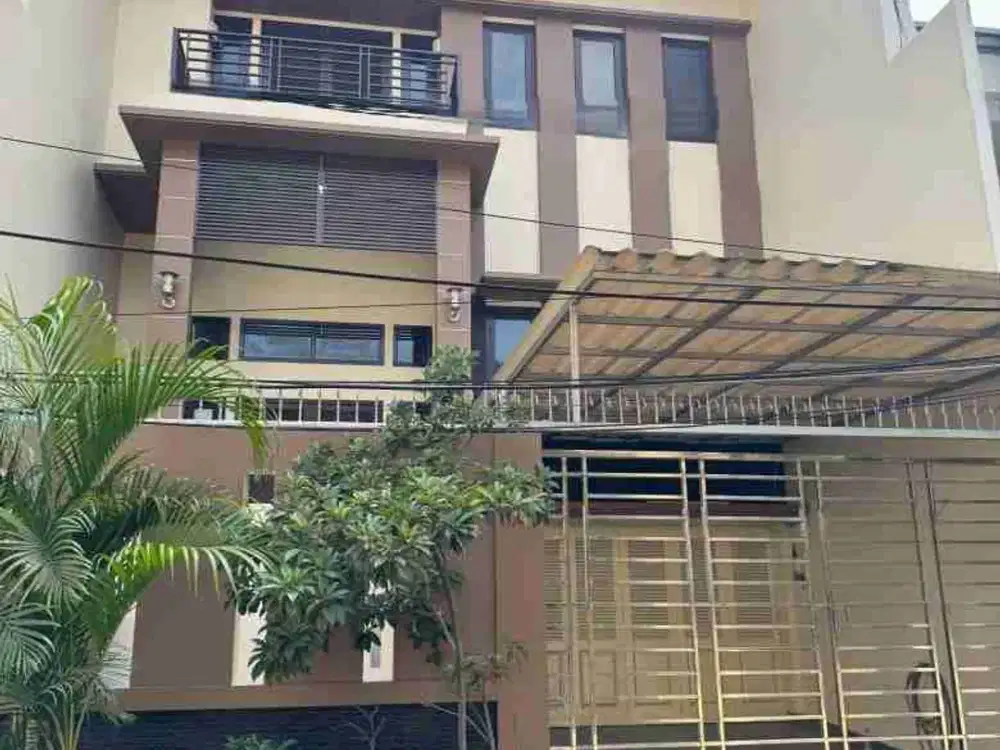 JUAL CEPAT Kavling Polri Jelambar Jakarta Barat Rumah 3 Lantai Siap Huni SHM 5 M Nego Sampai Deal