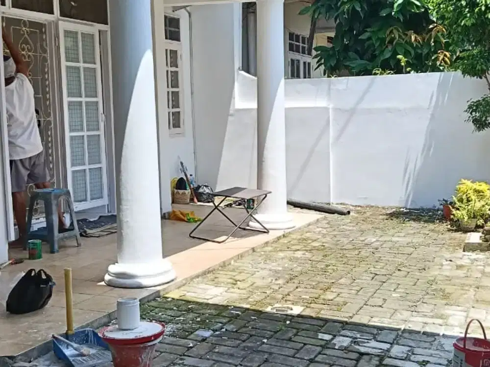 Disewakan Rumah Hoek 1 lantai Sudah Renov di Pulo Asem Rawamangun
