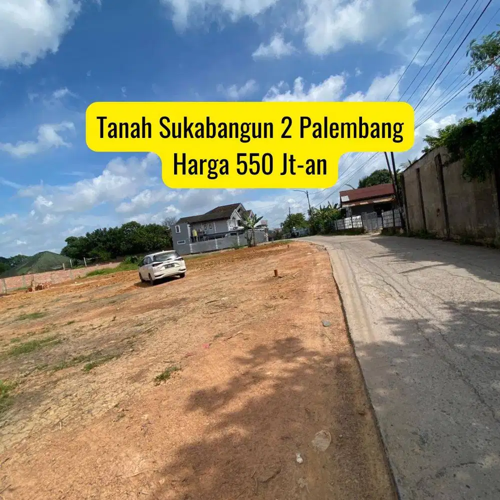 TANAH PUSAT KOTA SUKABANGUN 2 PALEMBANG