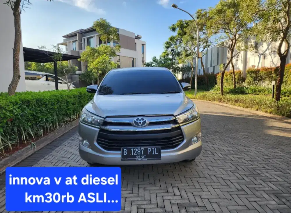 (KM30RB ASLI) INNOVA V AT DIESEL 2018 TOYOTA NIK 2017