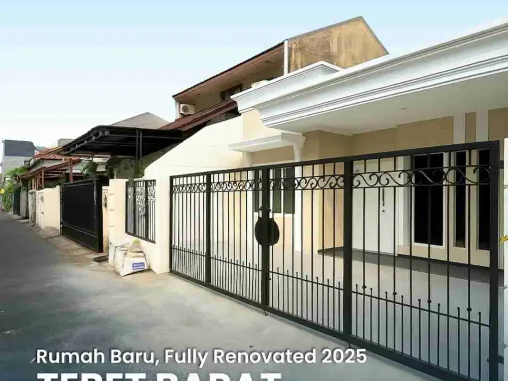 DI JUAL MURAH RUMAH TEBET BARAT DEKET TEBET ECO PARK  JAKARTA SELATAN