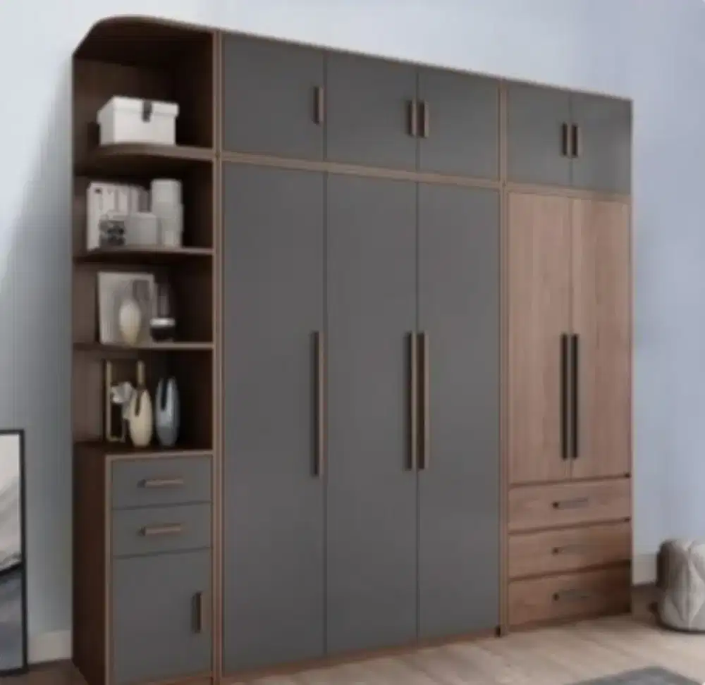 Wardrobe Lemari Finishing HPL