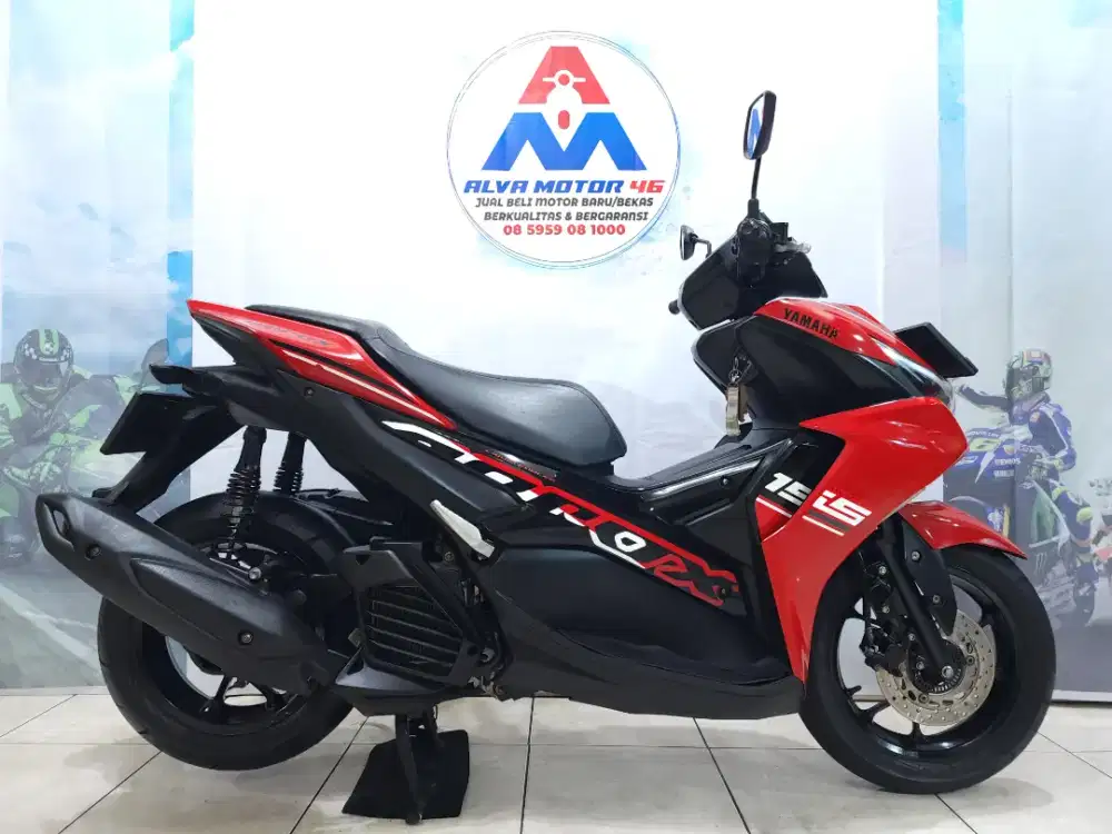( DP CUMA 500 RB ) AEROX CONNETED TH 2022 KM CASH / TT / KREDIT / CC