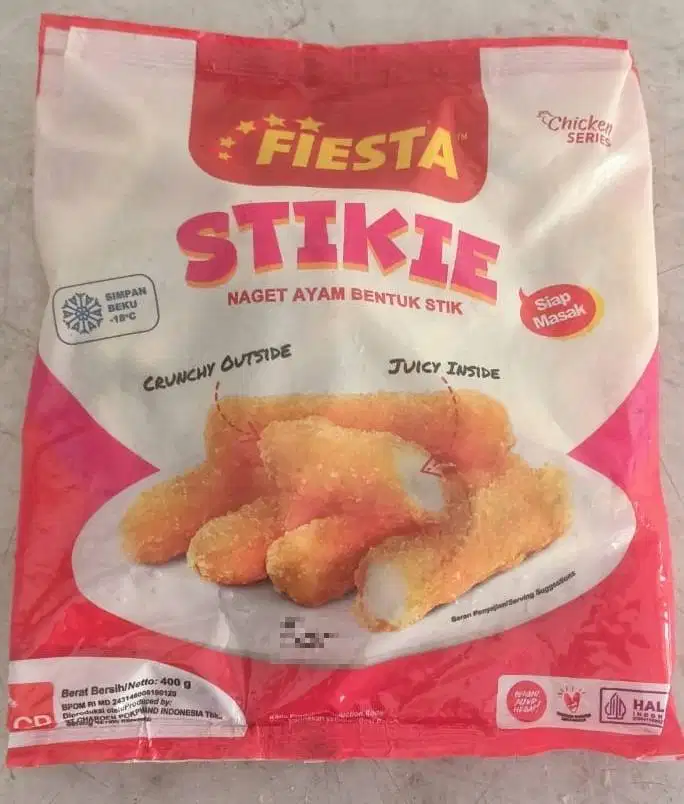 Fiesta Chicken Nugget Stik 400 Gram Harga Promo