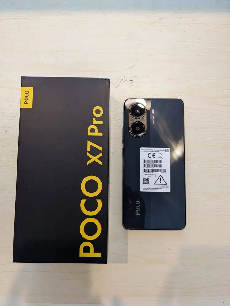 POCO X7 PRO 12/512 MULUS KAYAK BARU JARANG PAKAI