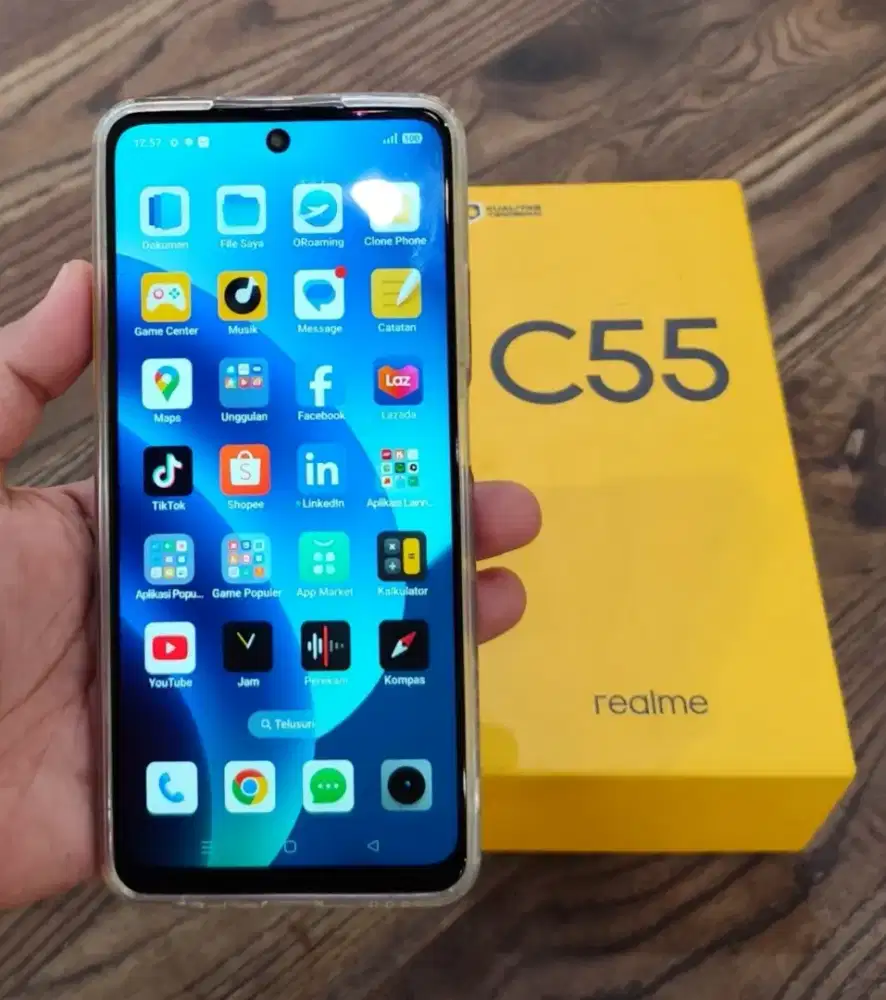 Realme C55 6+6/128 lengkap