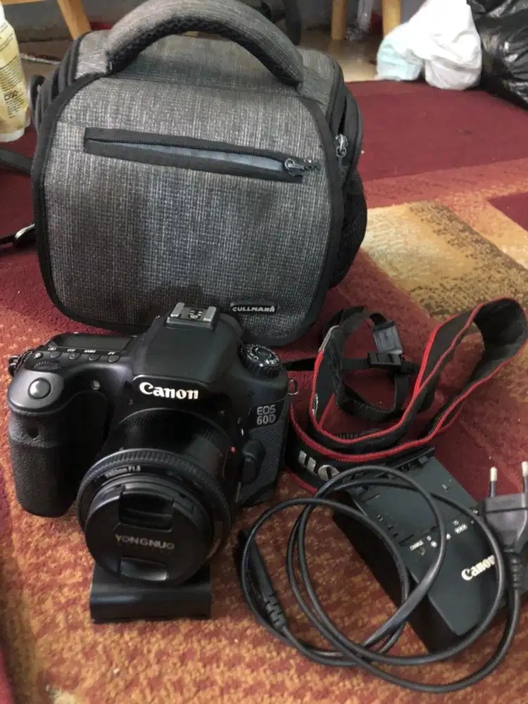 kamera dslr canon 60d like new