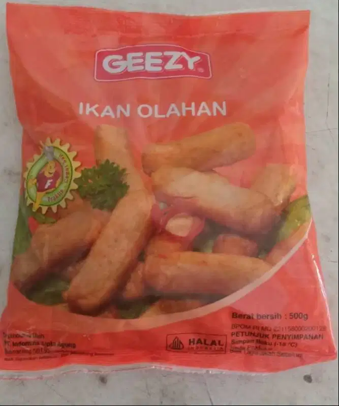 Geezy Tempura Ikan 500 Gram