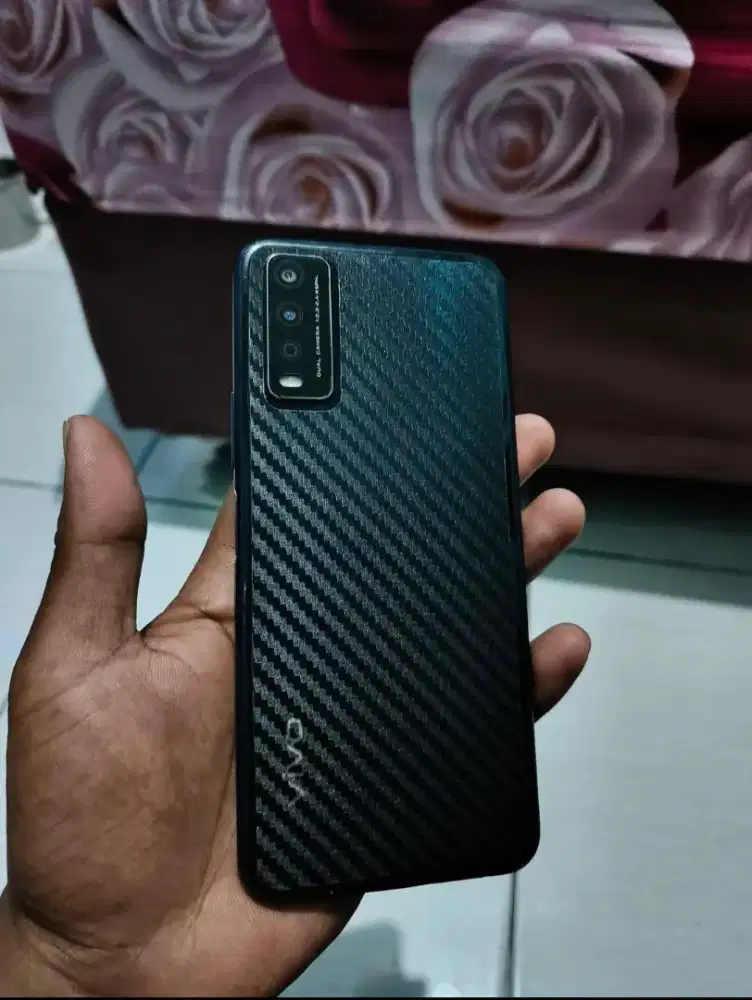 Vivo Y12S 3/32 Black (Batangan)
