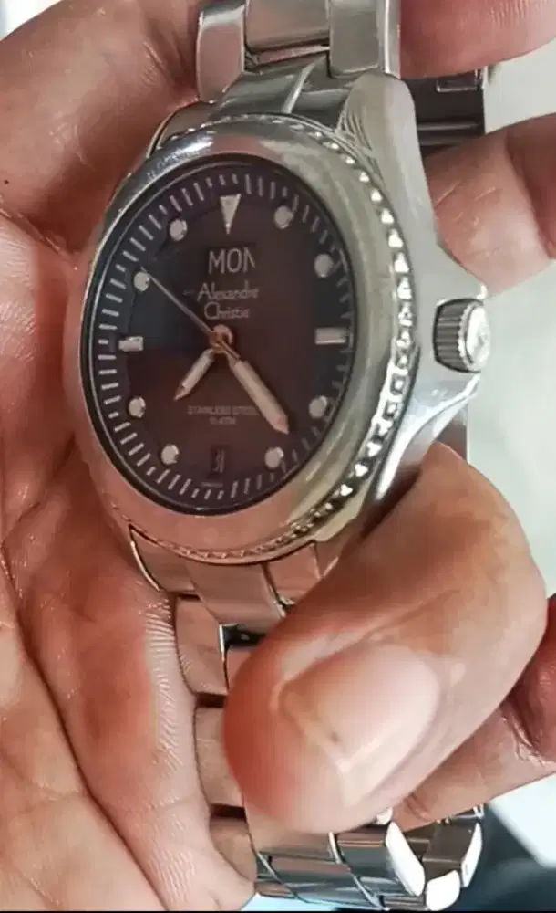 ALEXANDRE CHRISTIE Quartz All Stainless (Original)