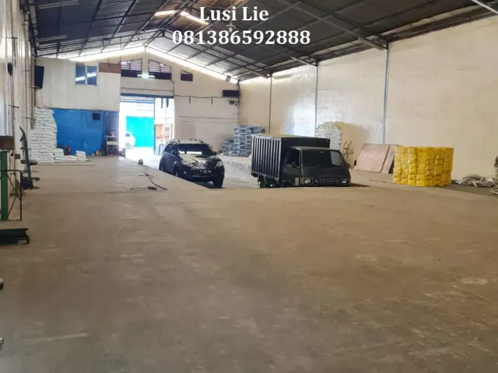 Gudang Kapuk dekat Pik luas 660m, office rapi, murah