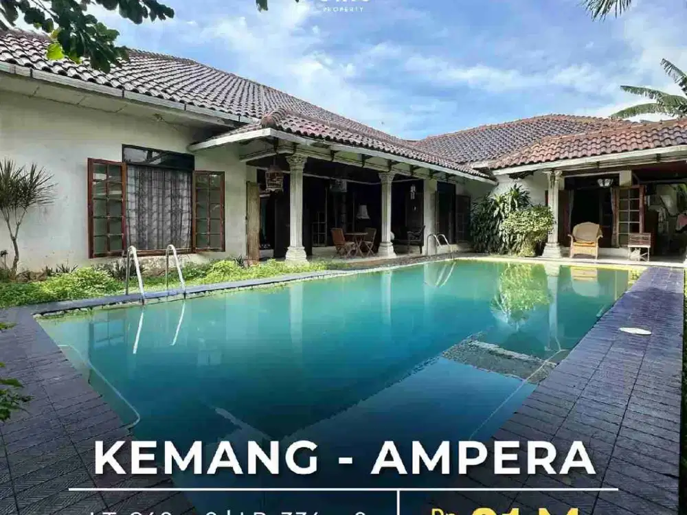 DALAM CLUSTER, ONE GATE SYSTEM di AMPERA JAKARTA SELATAN