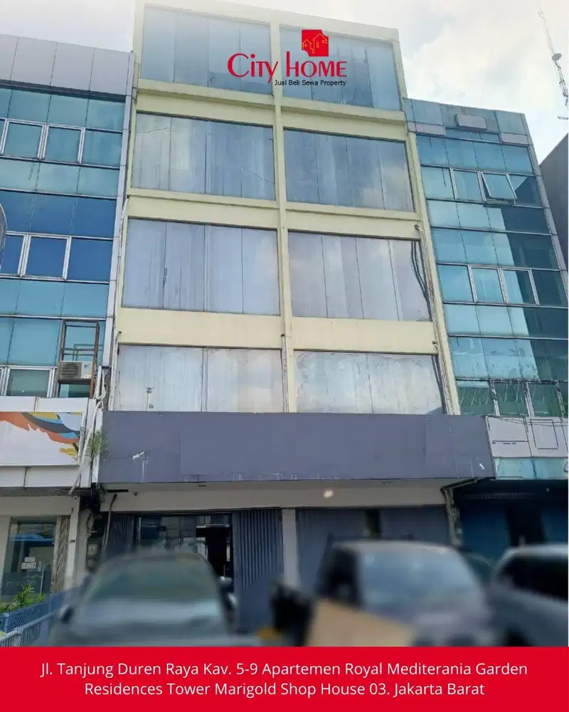 Disewakan Ruko 5 Lantai di Suryo Pranoto - Lokasi Strategis