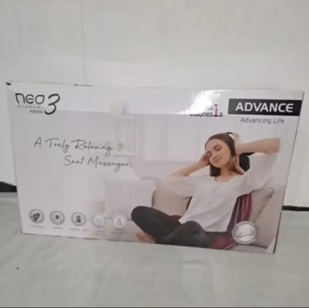 Alat pijit portable neo otomomi 3 HS8896 advance relaxing seat message