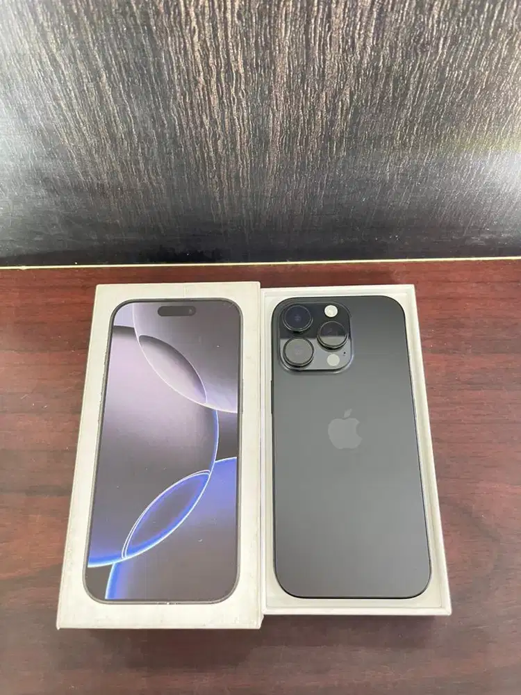 Iphone 16 pro 128gb resmi ibox second